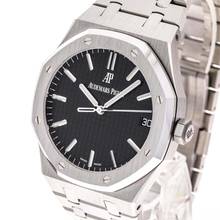 Thumbnail von Audemars Piguet Royal Oak Steel 41 Black – 15500ST.OO.1220ST.03 – like NEW – 11/2021 Full Set