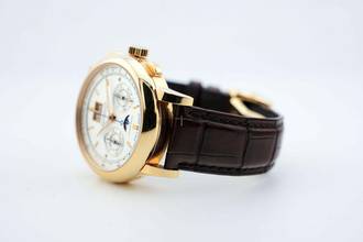Thumbnail von A. Lange & Söhne Datograph Perpetual Rose Gold Silver Dial - 410.032
