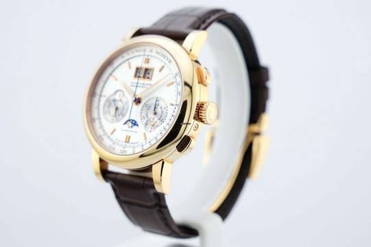  A. Lange & Söhne Datograph Perpetual Rose Gold Silver Dial - 410.032 