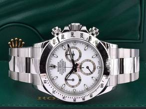 Thumbnail von Rolex Daytona Cosmograph Daytona 116520 White Dial Chromalight