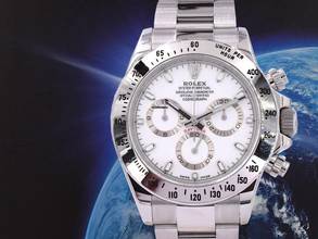  Rolex Daytona Cosmograph Daytona 116520 White Dial Chromalight 