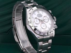 Thumbnail von Rolex Daytona Cosmograph Daytona 116520 White Dial Chromalight