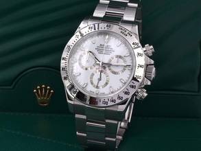 Thumbnail von Rolex Daytona Cosmograph Daytona 116520 White Dial Chromalight