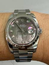 Thumbnail von Rolex Datejust 36 Original Mother Of Pearl Diamond Dial