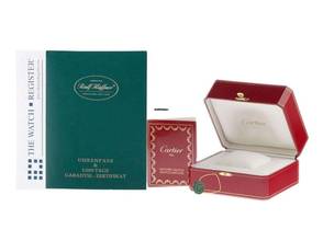 Thumbnail von Cartier Santos 100 XL Ref.2656 2021 Box&Beschreibung wie Neu Vintage Santos 100 XL Krokoleder Faltschließe