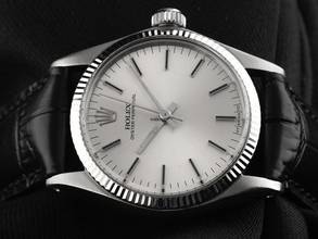 Thumbnail von Rolex Oyster Perpetual 31 Ref.6548 1970 original Box Original Vintage Unpoliert Oyster Perpetual Medium Stahl 18kt Weißgold