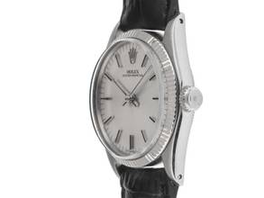 Thumbnail von Rolex Oyster Perpetual 31 Ref.6548 1970 original Box Original Vintage Unpoliert Oyster Perpetual Medium Stahl 18kt Weißgold