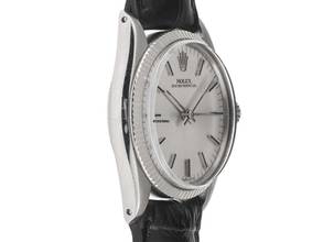 Thumbnail von Rolex Oyster Perpetual 31 Ref.6548 1970 original Box Original Vintage Unpoliert Oyster Perpetual Medium Stahl 18kt Weißgold