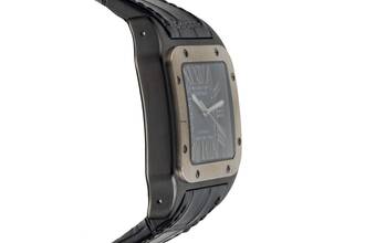 Thumbnail von Cartier Santos 100 stainless steel / titanium automatic Ref. W2020010 papers