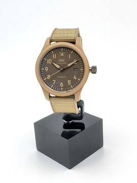 IWC Fliegeruhr Chronograph Top Gun Automatic 41 Top Gun Mojave Pilot's Watch Desert Full Set Austria 2025