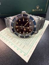 Thumbnail von Rolex Submariner (No Date) James Bond Submariner No Crown Guard Full Set Tropical Dial c1959