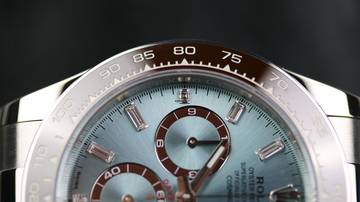 Thumbnail von Rolex Daytona Platin Ice Blue Baguette - New - Fullset 2024