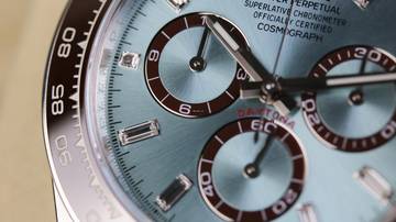 Thumbnail von Rolex Daytona Platin Ice Blue Baguette - New - Fullset 2024