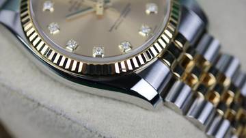 Thumbnail von Rolex Datejust 36 Steel Gold 116233 Champagne Diamond - like New - Fullset