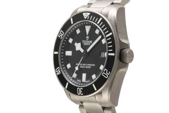Thumbnail von Tudor Pelagos Black Dial Titanium Automatic Men's Watch Ref. 25500TN Papers 2014
