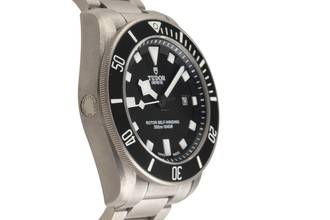 Thumbnail von Tudor Pelagos Black Dial Titanium Automatic Men's Watch Ref. 25500TN Papers 2014