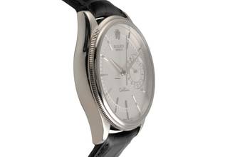 Thumbnail von Rolex Cellini Date 18K (0,750) Weissgold Automatik Herrenuhr Ref. 50519 Box 2018