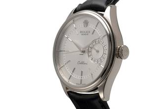 Thumbnail von Rolex Cellini Date 18K (0,750) Weissgold Automatik Herrenuhr Ref. 50519 Box 2018