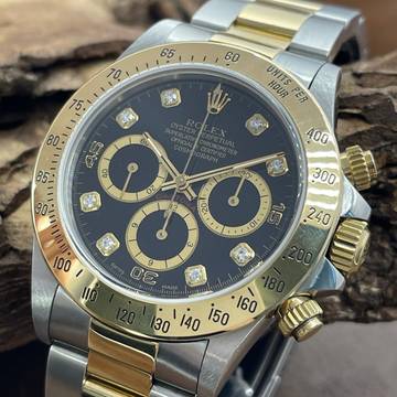  Rolex Daytona Daytona Zenith Dia Inverted 6 - FULLSET EU 1994 - Ref. 16523 - Punched Papers Double Punched EU-Papers - Inverted 6 