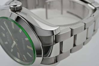  Rolex Milgauss 116400GV Green Full Set LC100 