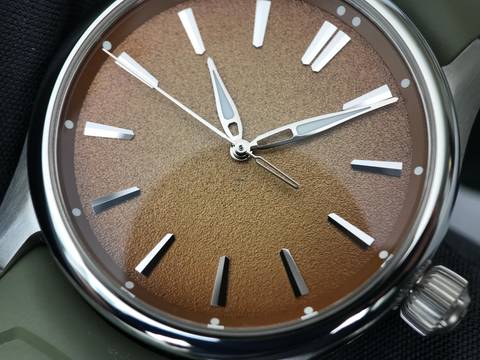 H.Moser & Cie. Pioneer Amber Sand Bucherer Limited Edition of 88 pieces
