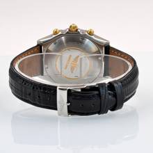 Thumbnail von Breitling Chronomat 81950 chronograph black dial steel Full Set