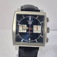 Thumbnail von TAG Heuer Monaco Steve McQueen Calibre Heuer02 39mm Automático Completo