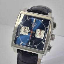 Thumbnail von TAG Heuer Monaco Steve McQueen Calibre Heuer02 39mm Automático Completo