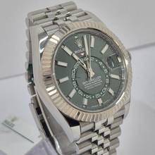 Thumbnail von Rolex Sky-Dweller Ouro Branco & Aço Mint Green Dial 42mm Completo