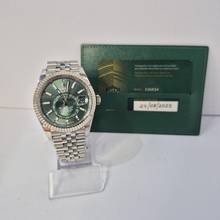 Thumbnail von Rolex Sky-Dweller Ouro Branco & Aço Mint Green Dial 42mm Completo