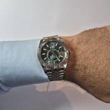 Thumbnail von Rolex Sky-Dweller Ouro Branco & Aço Mint Green Dial 42mm Completo