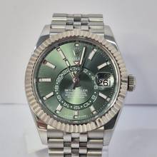 Thumbnail von Rolex Sky-Dweller Ouro Branco & Aço Mint Green Dial 42mm Completo