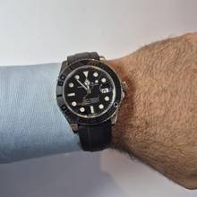 Thumbnail von Rolex Yacht-Master 42 42mm Ouro Branco Oysterflex Automático Completo