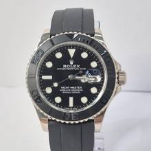 Thumbnail von Rolex Yacht-Master 42 42mm Ouro Branco Oysterflex Automático Completo