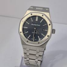 Thumbnail von Audemars Piguet Royal Oak Selfwinding 41mm Blue Dial Automático Completo