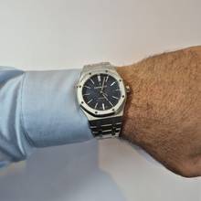 Thumbnail von Audemars Piguet Royal Oak Selfwinding 41mm Blue Dial Automático Completo