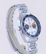 Thumbnail von TAG Heuer Autavia Orange Boy Chronograph Vintage Automatic Cal 12 Silver dial rar