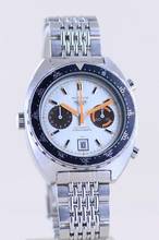 Thumbnail von TAG Heuer Autavia Orange Boy Chronograph Vintage Automatic Cal 12 Silver dial rar