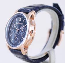 Thumbnail von Audemars Piguet Code 11.59 Chronograph Violet Dial 18K Rose Gold Automatic Glass Case Back B+P