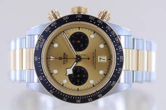 Thumbnail von Tudor Black Bay Chrono Steel Gold Top Heritage Golden Dial B+P