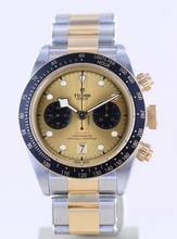 Thumbnail von Tudor Black Bay Chrono Steel Gold Top Heritage Golden Dial B+P