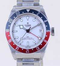 Thumbnail von Tudor Black Bay GMT RB white Dial Top Heritage Pepsi 2023 B+P Diver Steel Band