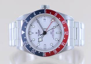Thumbnail von Tudor Black Bay GMT RB white Dial Top Heritage Pepsi 2023 B+P Diver Steel Band