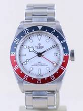 Thumbnail von Tudor Black Bay GMT RB white Dial Top Heritage Pepsi 2023 B+P Diver Steel Band