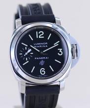 Thumbnail von Officine Panerai Luminor Marina Base Logo Steel 44mm black folding clasp B+P