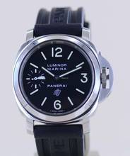 Thumbnail von Officine Panerai Luminor Marina Base Logo Steel 44mm black folding clasp B+P
