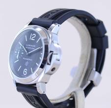 Thumbnail von Officine Panerai Luminor Marina Base Logo Steel 44mm black folding clasp B+P