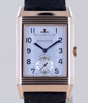  Jaeger-LeCoultre Reverso Tourbillon Limited 18K Roségold Collector Dresswatch B+P JLC Service 