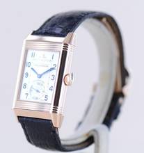 Thumbnail von Jaeger-LeCoultre Reverso Tourbillon Limited 18K Rose Gold Collector Dress Watch B+P rare