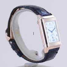 Thumbnail von Jaeger-LeCoultre Reverso Tourbillon Limited 18K Rose Gold Collector Dress Watch B+P rare